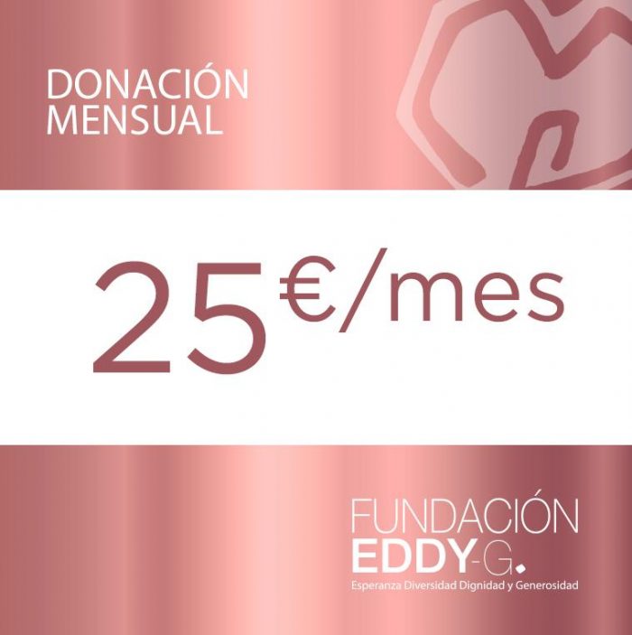 Donación Mensual 25€